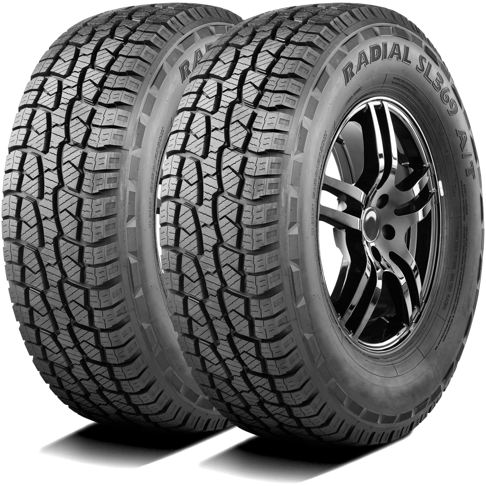 2 Tires Westlake Radial SL369 A/T LT 275/70R18 Load E 10 Ply AT All Terrain