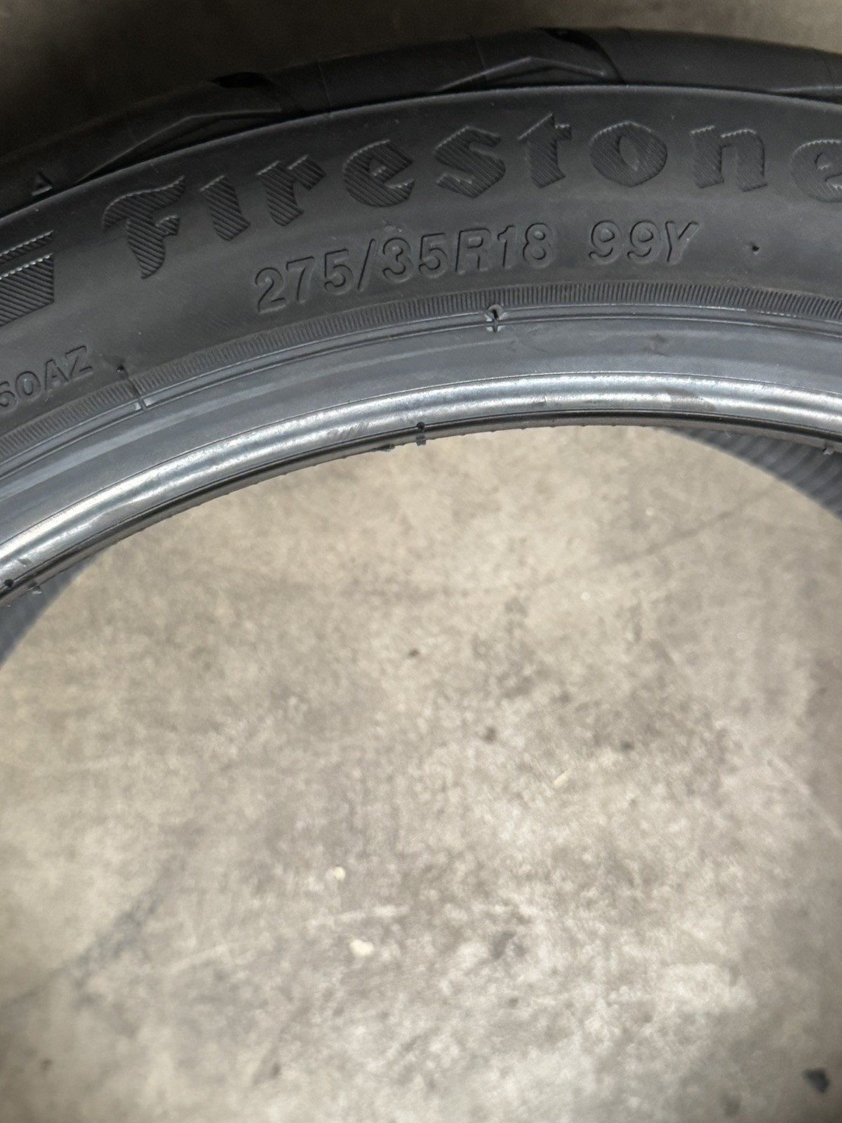 New Tire Firestone Firehawk Indy 500 V2 275/35R18 99Y XL High Performance