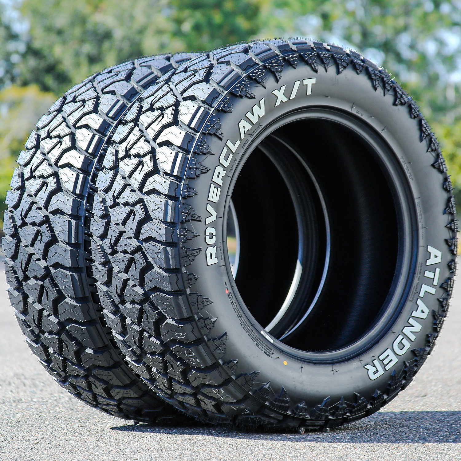2 Tires LT 35X12.50R17 Atlander Roverclaw X/T XT Extreme Terrain Load E 10 Ply