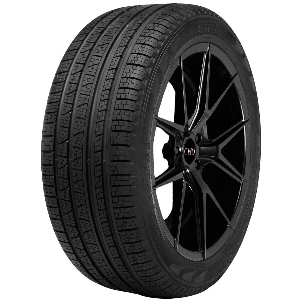 (QTY 4) 285/40R21 Pirelli Scorpion Verde All Season 109V XL Black Wall Tires