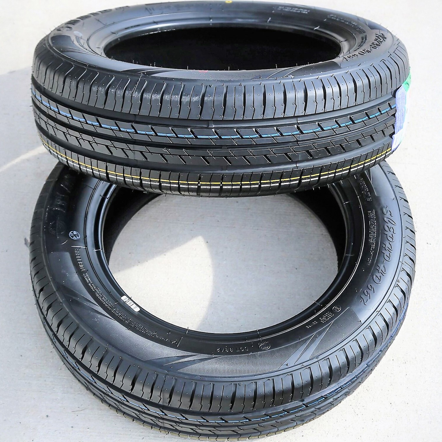 2 Haida SCEPHP HD667 155/70R12 73T All Season Tires UTQG 340AB