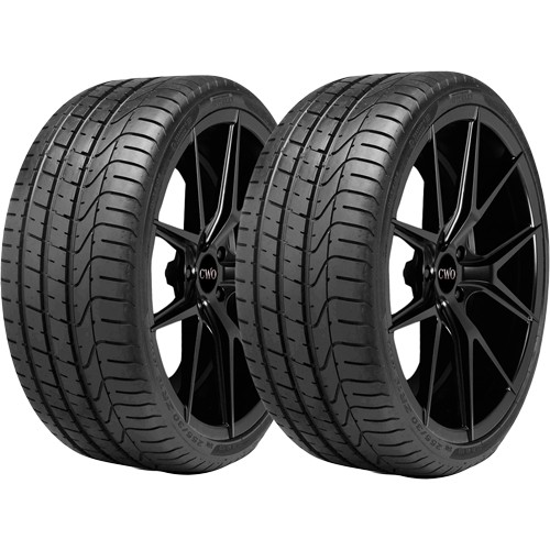 (QTY 2) 245/45ZR20 Pirelli P-Zero 103Y XL Black Wall Tires