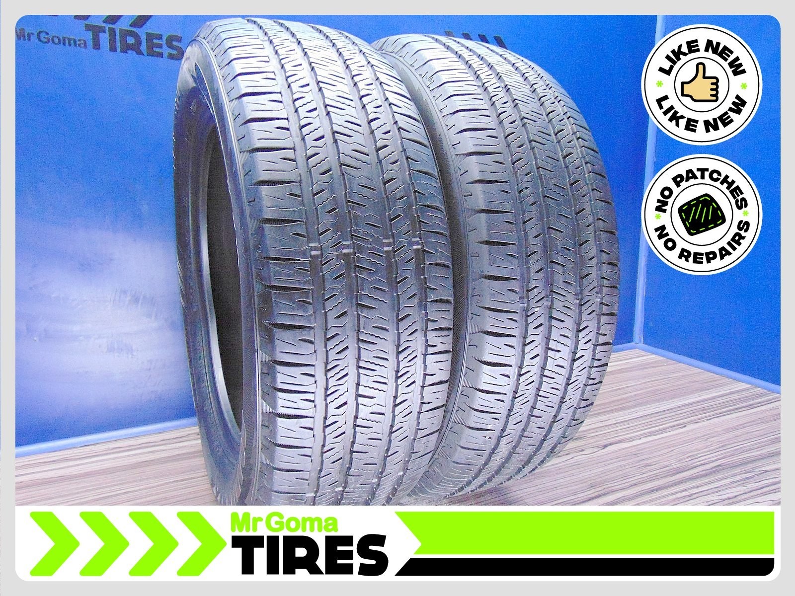 2 USED TIRES NEXEN ROADIAN HTX2 ALL-WEATHER 255/60R20 LIKE NEW 113T 2556020