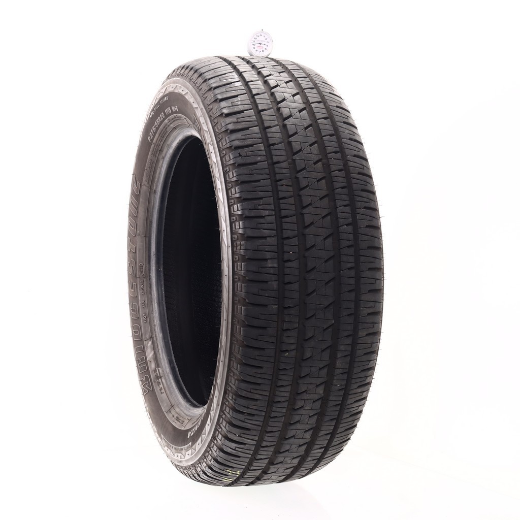 Set of (4) Used 275/55R20 Bridgestone Dueler H/L Alenza 111S – 9.5-11/32