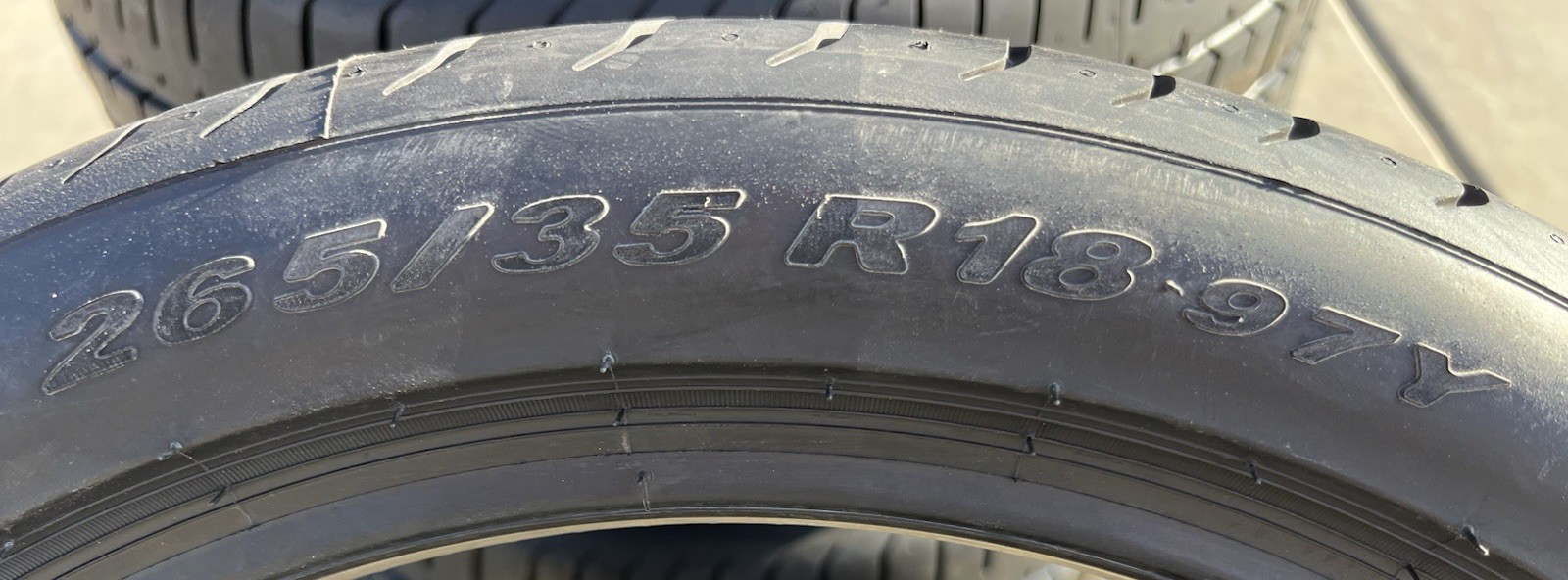 TWO BRAND NEW 265/35R18 97Y Pirelli P Zero Tires Like Michelin Pilot Sport 4S!