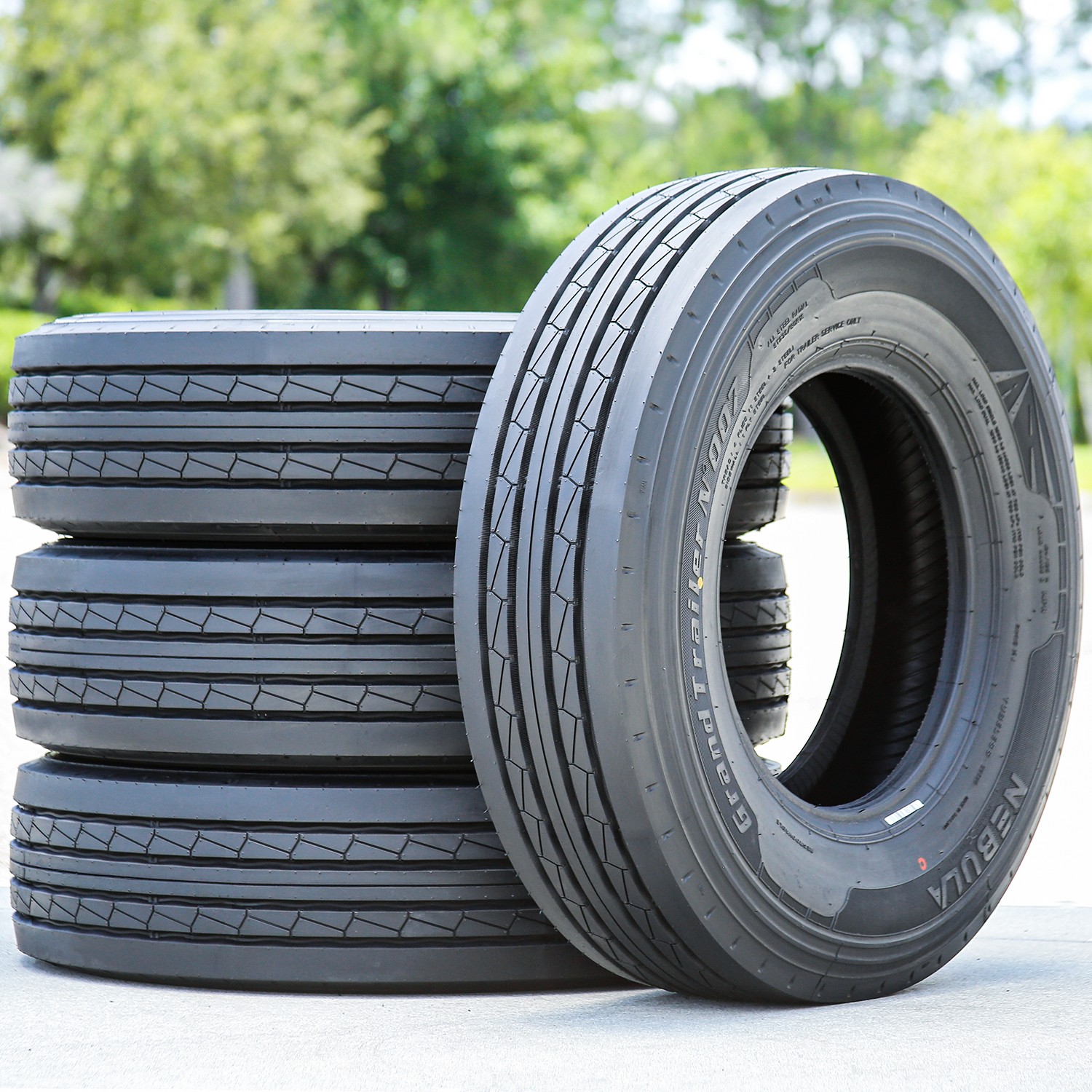 2 Tires Nebula Grand Trailer-N’ 007 All Steel ST 235/80R16 Load G 14 Ply Trailer