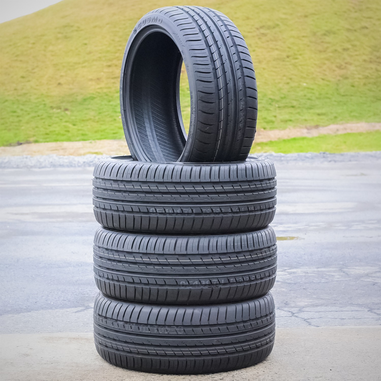 2 Tires Cosmo MuchoMacho 245/45R17 ZR 99W XL A/S High Performance All Season