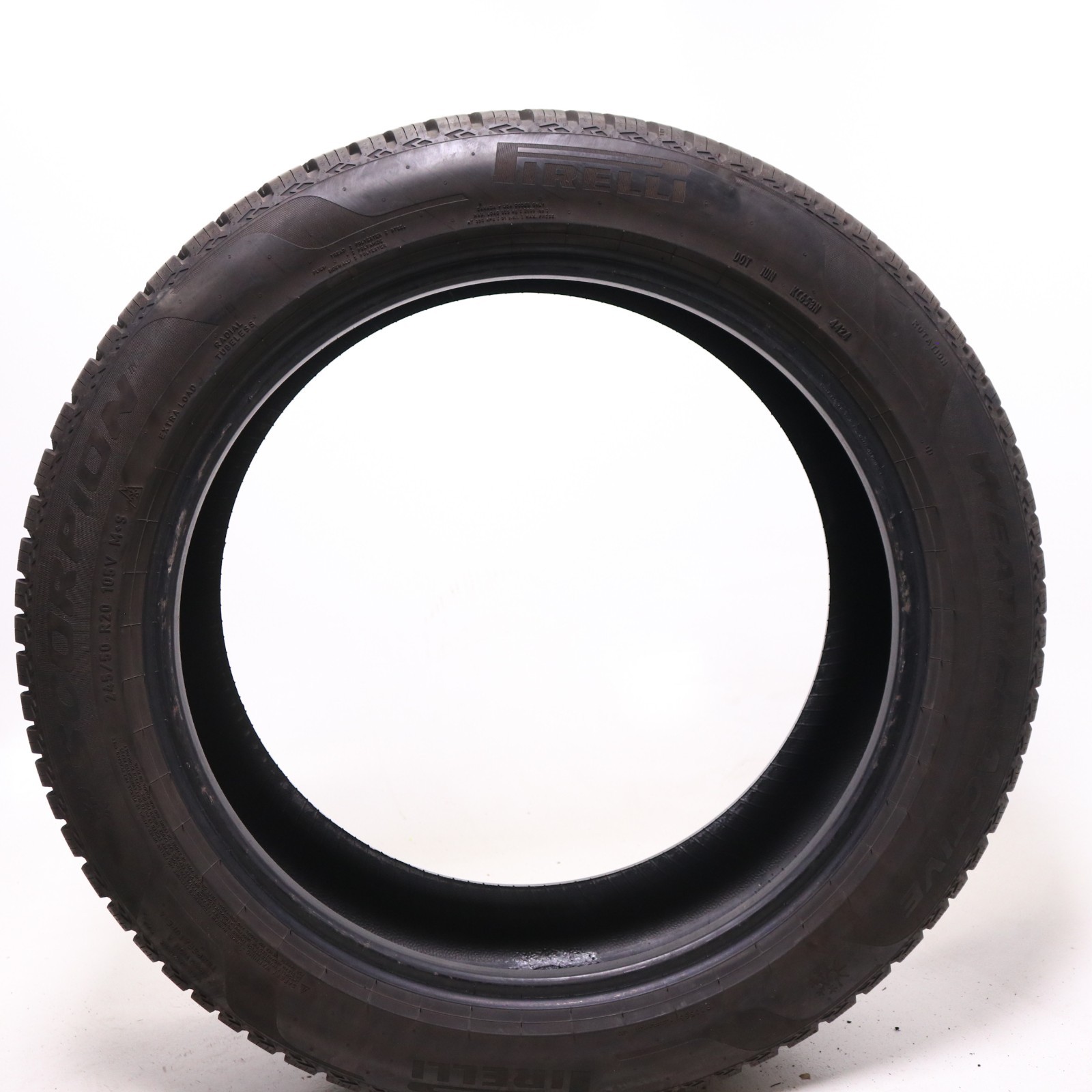 Set of 2 Used 245/50R20 Pirelli Scorpion WeatherActive – 105V – 9.5-10.5/32