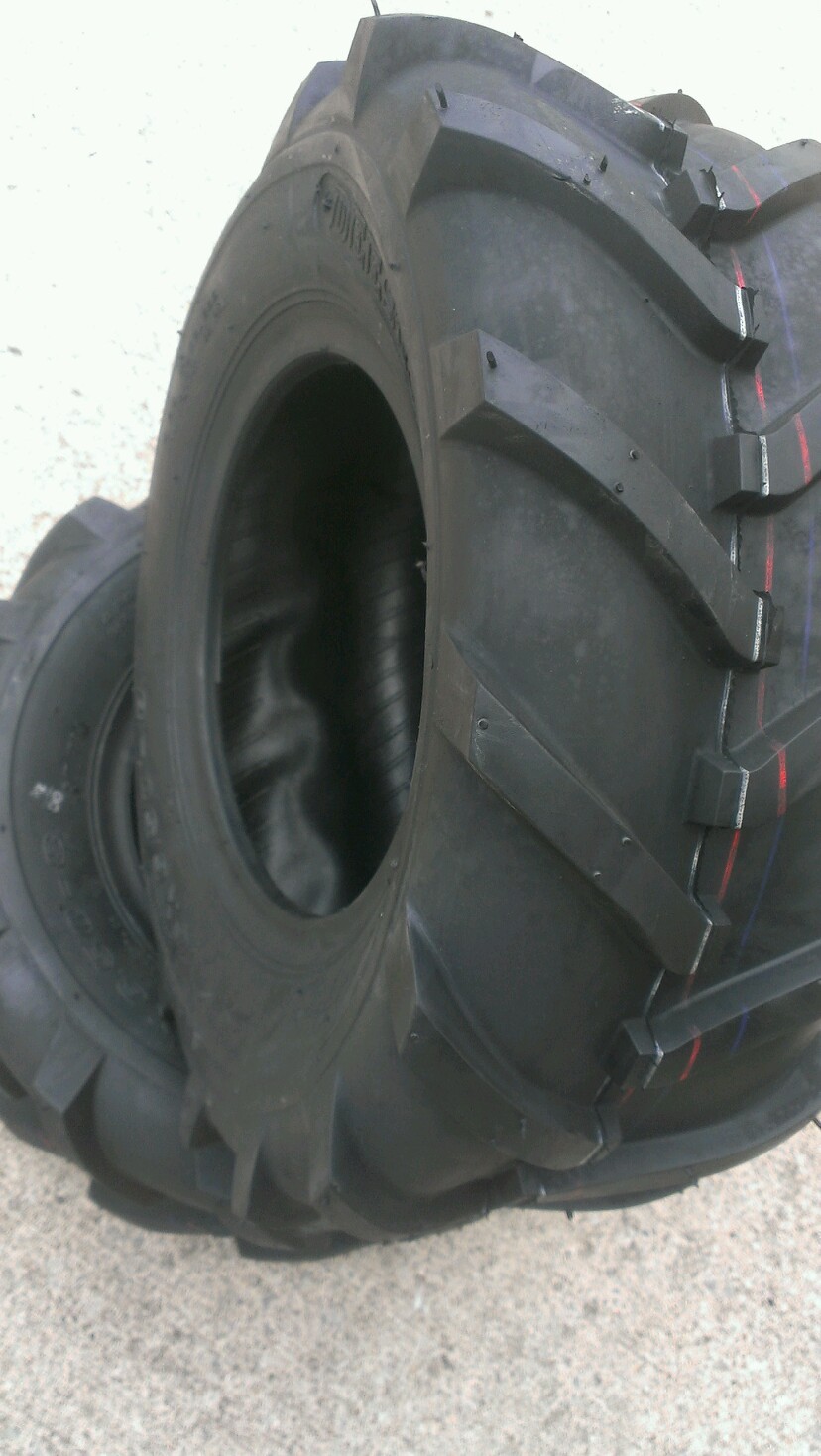 2 – 16X6.50-8 4P Deestone Super Lug Tires AND Tubes AG 16×6.5-8 FREE SHIPPING