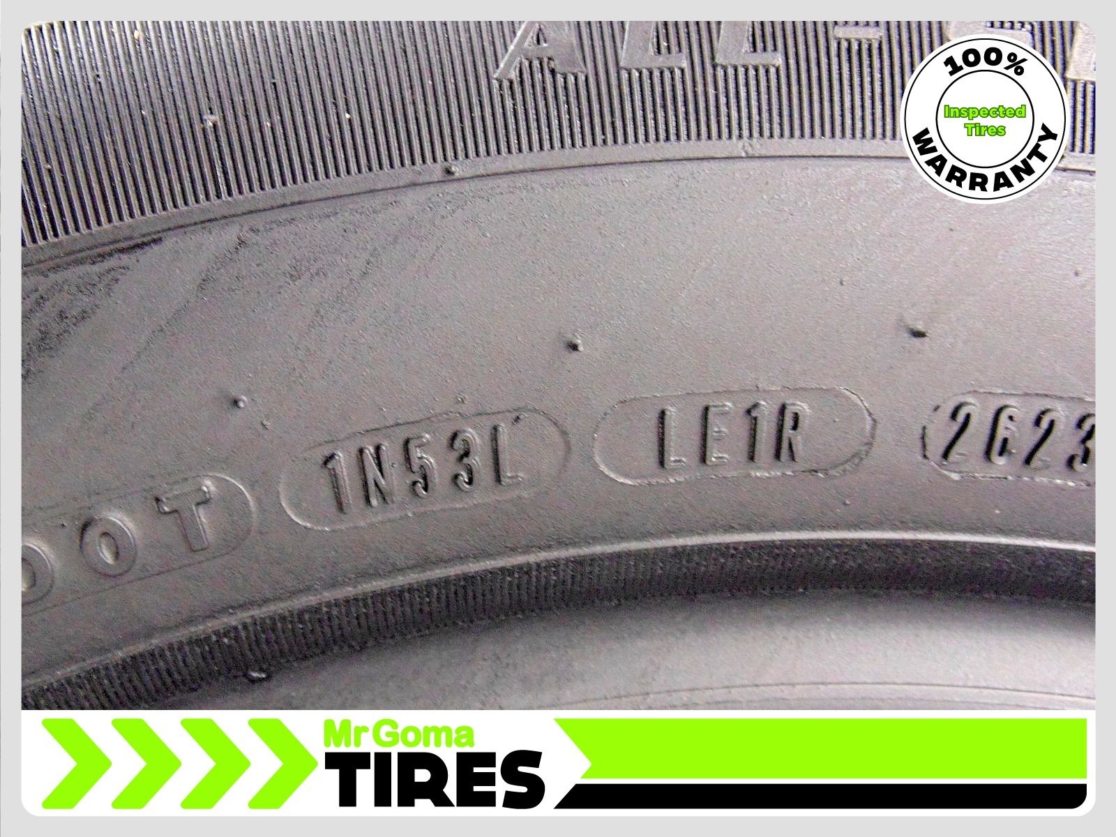 2 GOODYEAR EAGLE SPORT A/S AO AUDI 235/55R18 USED TIRE 8.7/32 TREAD 100H 2355518