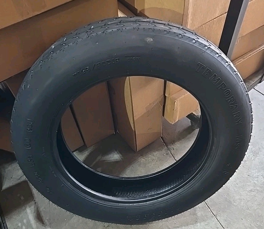 T165/90d19 TEMPORARY SPARE TIRE ( TIRE ONLY )