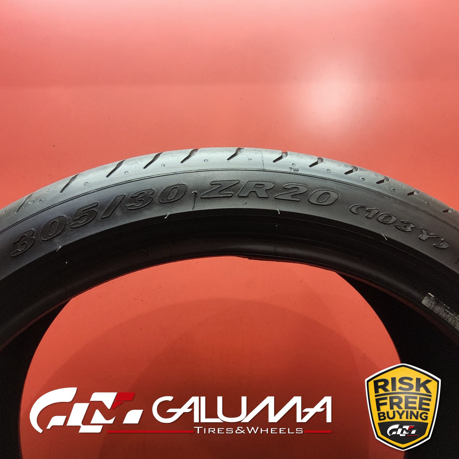 Set of 2 Tires Pirelli P Zero N1 XL 305/30ZR20 305/30/20 103Y No Repairs #96236