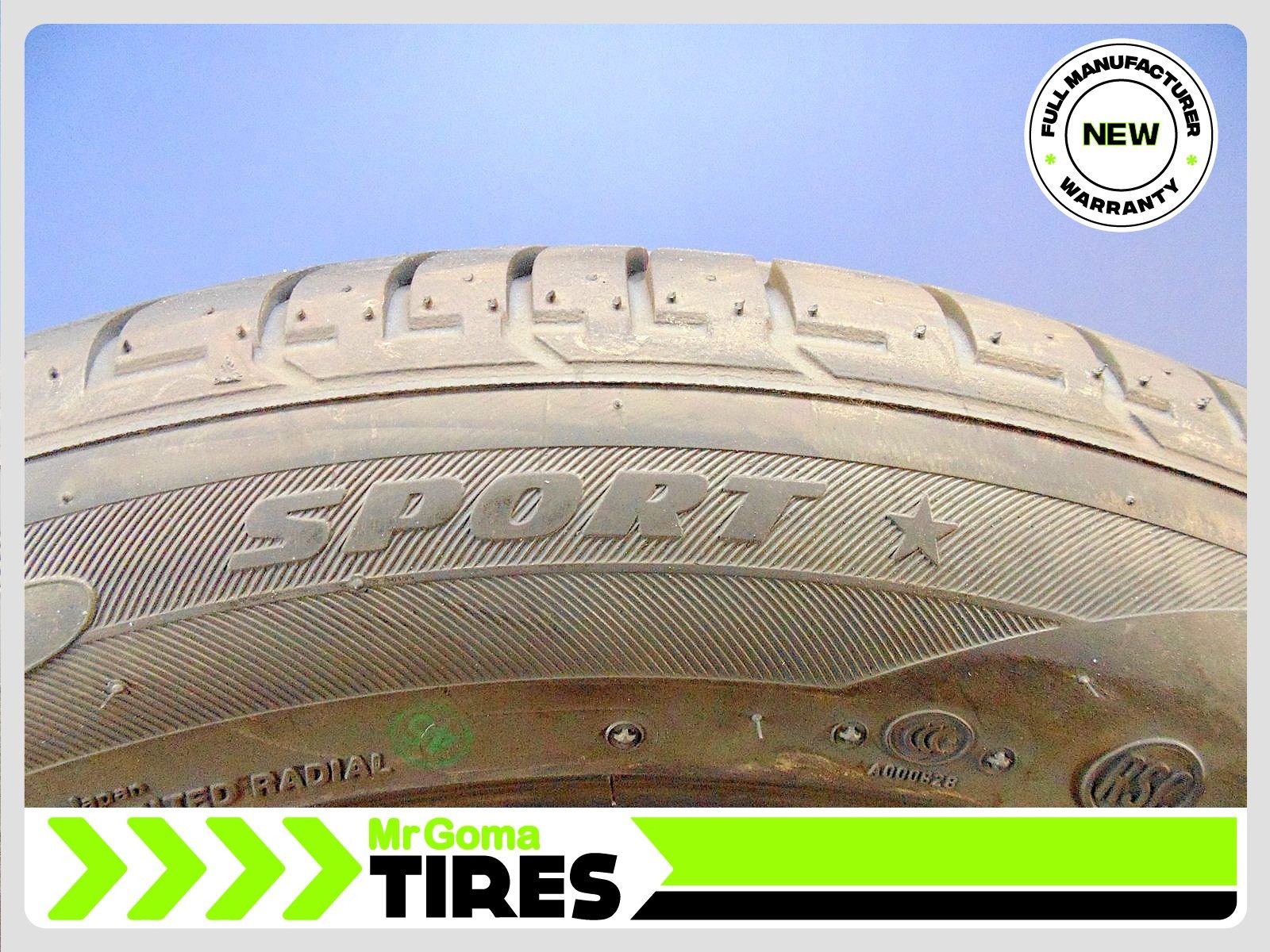 2 NEW 255/50R19 BRIDGESTONE DUELER H/P SPORT RFT XL TIRES Run flat 107V 2555019