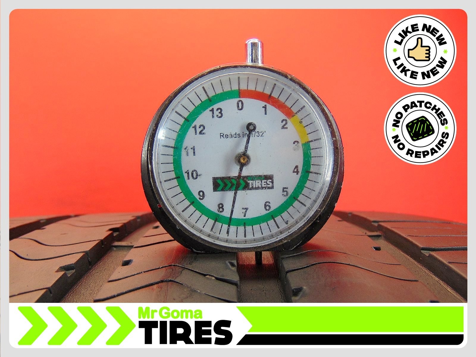2 GOODYEAR EAGLE SPORT A/S MOE RFT XL 285/40R20 USED TIRES 7.3/32 TREAD 2854020
