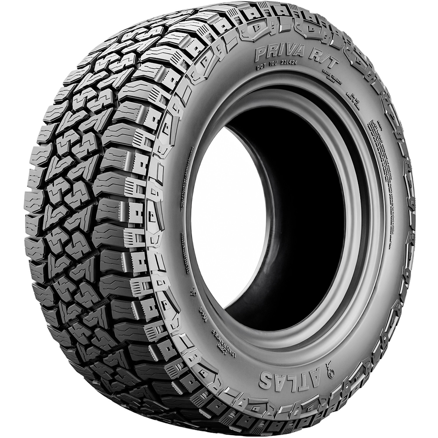 4 Tires Atlas Priva R/T 275/60R20 116T XL RT Rugged Terrain