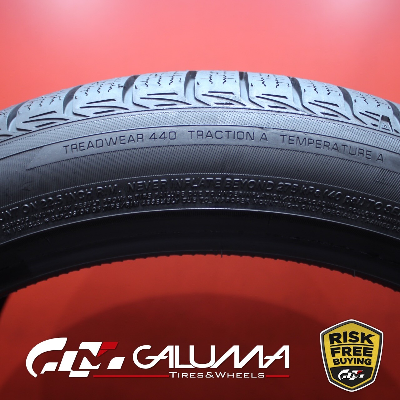 1 (One) Tire LikeNEW Yokohama Advan V35 315/35R22 315/35/22 3153522 111V #81539