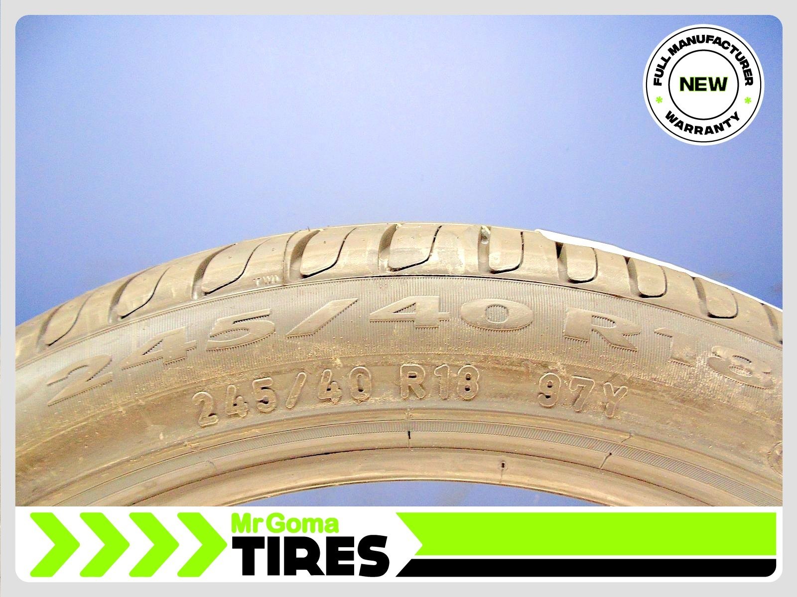 4 BRAND NEW PIRELLI CINTURATO P7 ECOIMPACT MOE RSC RFT 245/40R18 TIRES RUN FLAT