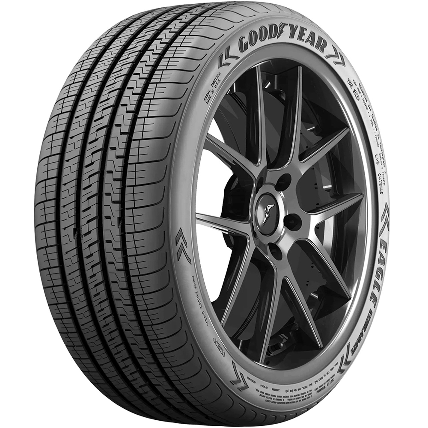 4 Tires Goodyear Eagle Exhilarate 255/35ZR20 97Y XL AS A/S High Performance