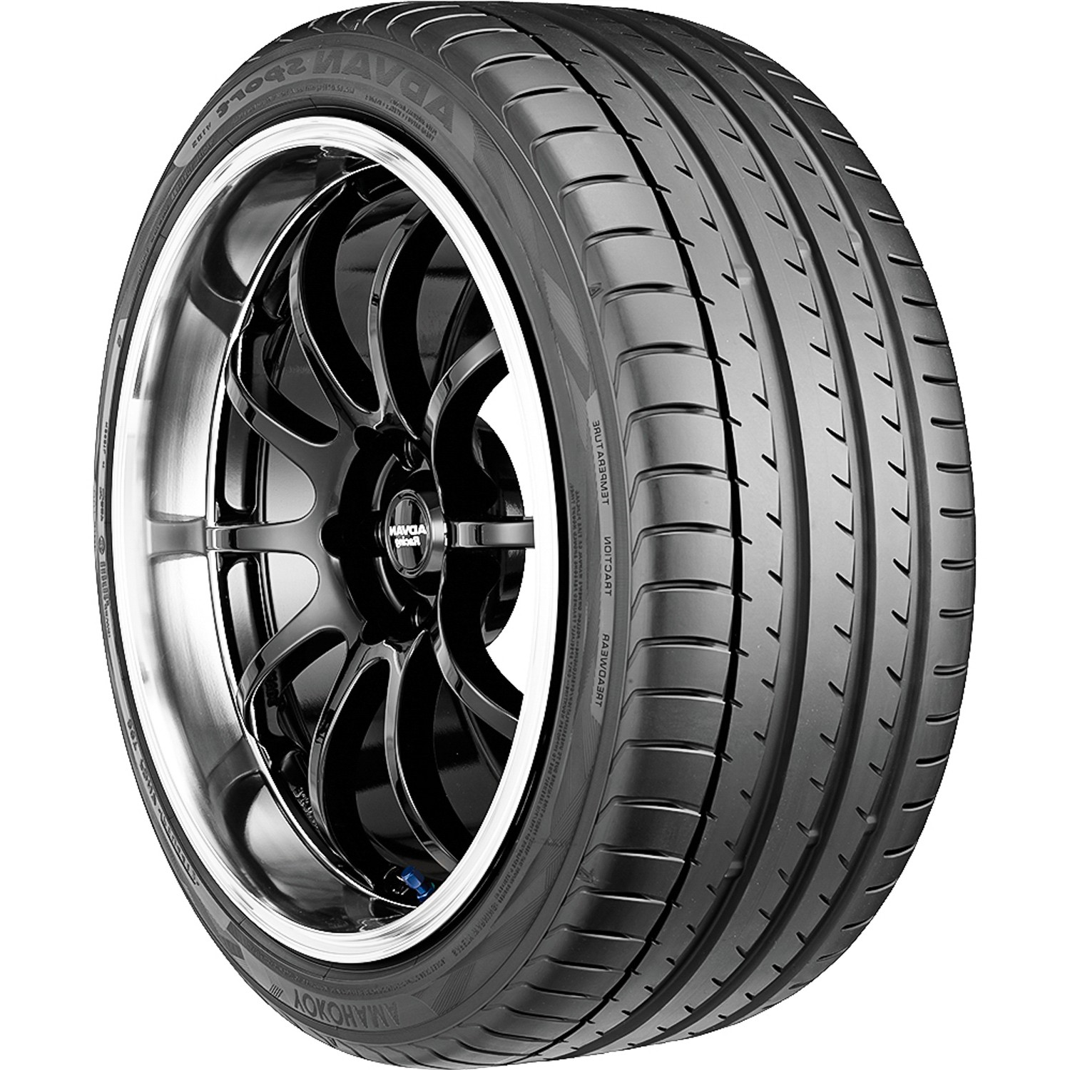Tire 245/35R19 ZR Yokohama Advan Sport V105G (OE) High Performance 89W