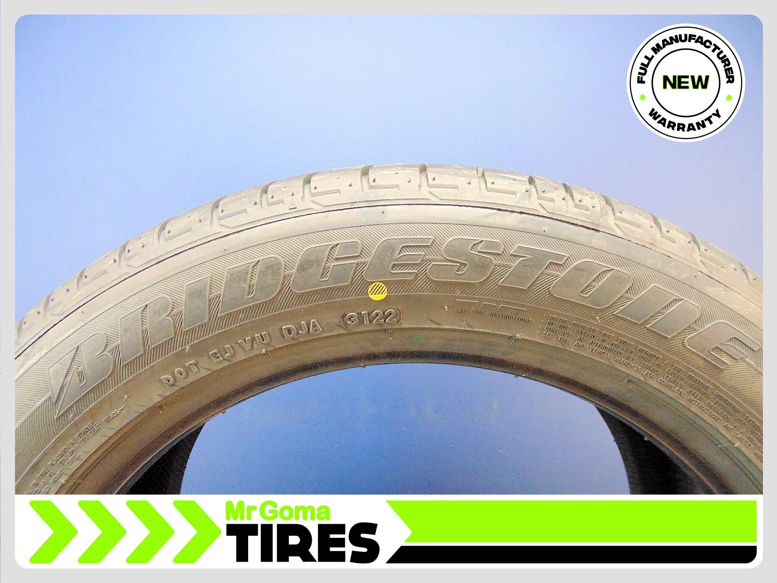 2 NEW 255/50R19 BRIDGESTONE DUELER H/P SPORT RFT XL TIRES Run flat 107V 2555019