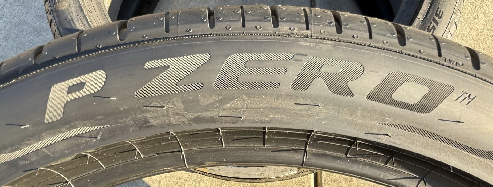 TWO BRAND NEW 315/35R22 111Y Pirelli P Zero PZ4 PNCS Foam BMW XM Hybrid Tires