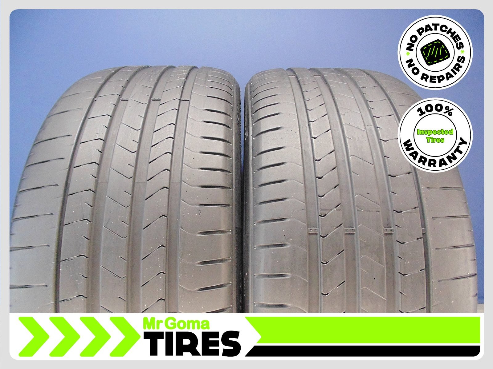 2 PIRELLI P ZERO PZ4 II 275/35R22 USED TIRES 6.6/32 TREAD NO PATCH PZERO 2753522