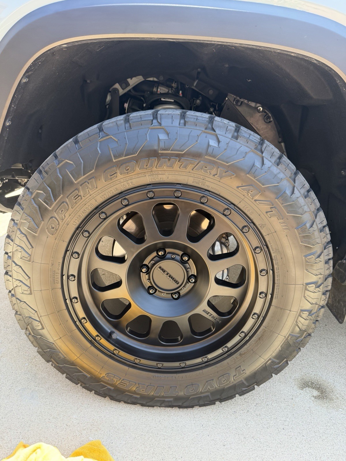 Toyo Open Country AT 3 ‼️JUST TIRES x4‼️ only 5k miles on them… PICK UP ONLY.