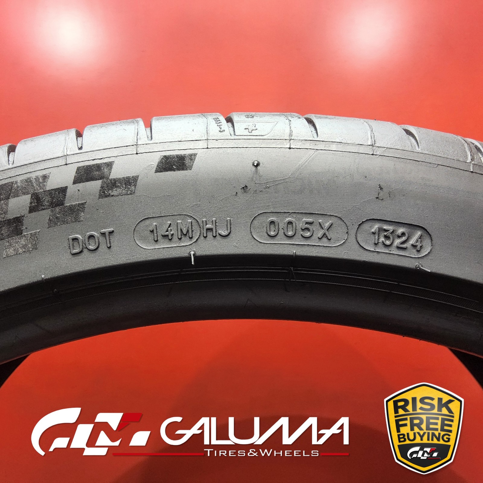 Set of 2 Tires LikeNEW Michelin Pilot Sport 4S ★ XL 315/30ZR22 No Repairs #94102