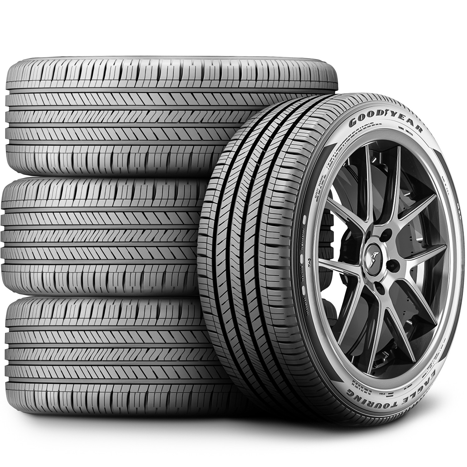 4 Tires Goodyear Eagle Touring 255/60R18 108H AS A/S All Season