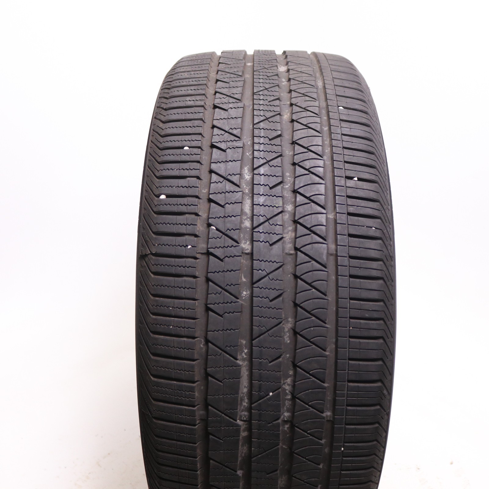 Set of 2 Used 265/45R21 Continental CrossContact LX Sport AO – 108H – 8.5-9/32