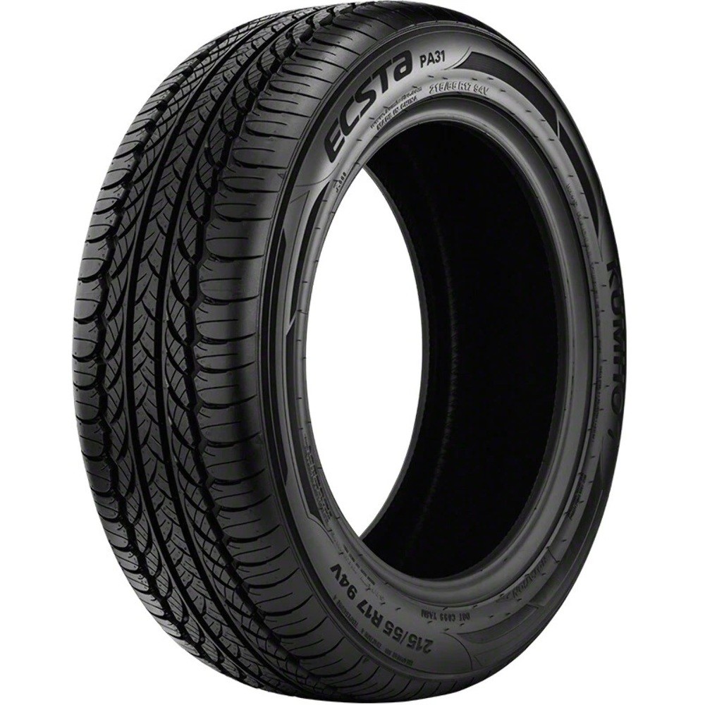 Set 4 215/55R18 Kumho Tires Ecsta PA31 Radial Tires 2155518 High Performance 95V