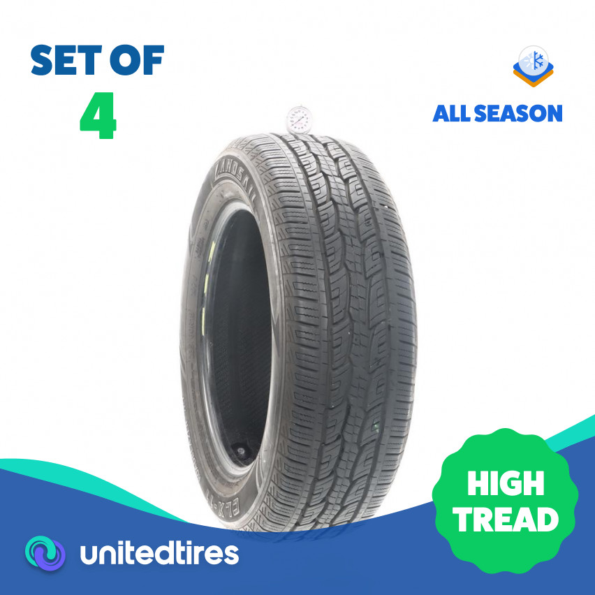 Set of (4) Used 235/60R18 Landsail CLX11 Roadblazer H/T 107V – 9-9.5/32