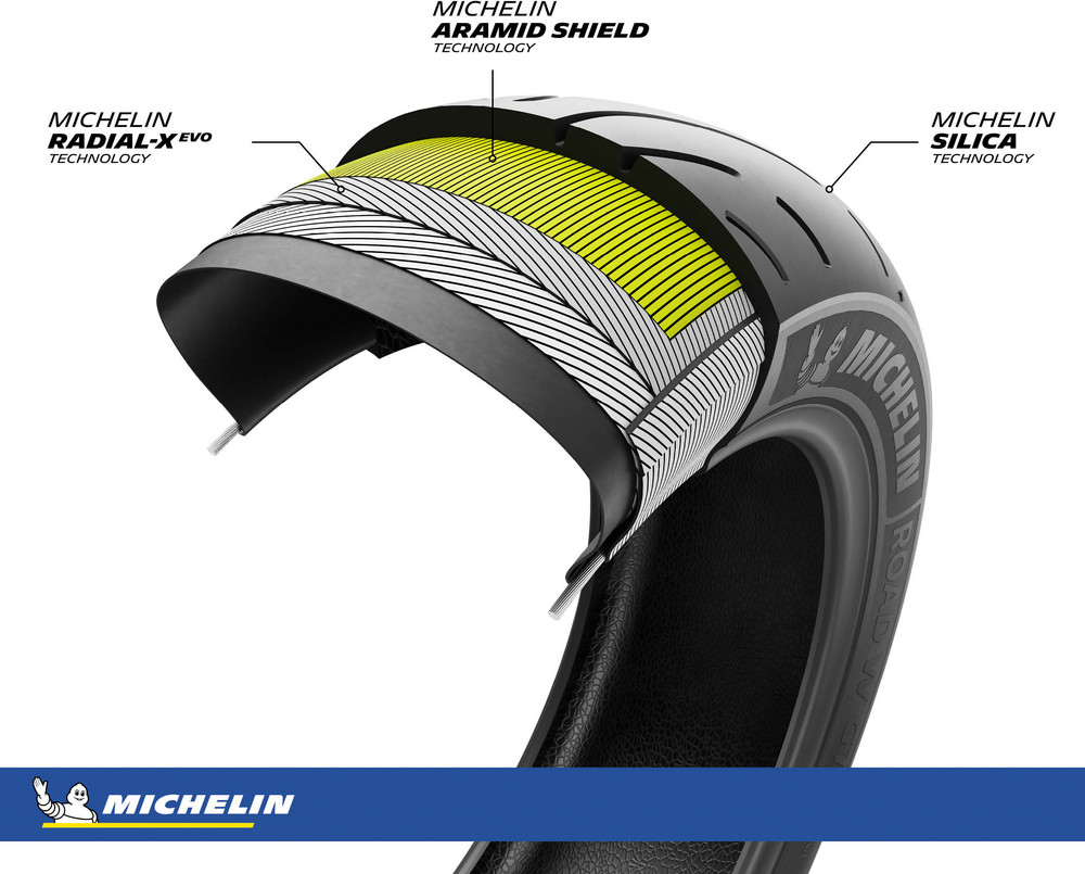Michelin Road W GT 200/55R-16 77H Rear Motorcycle
