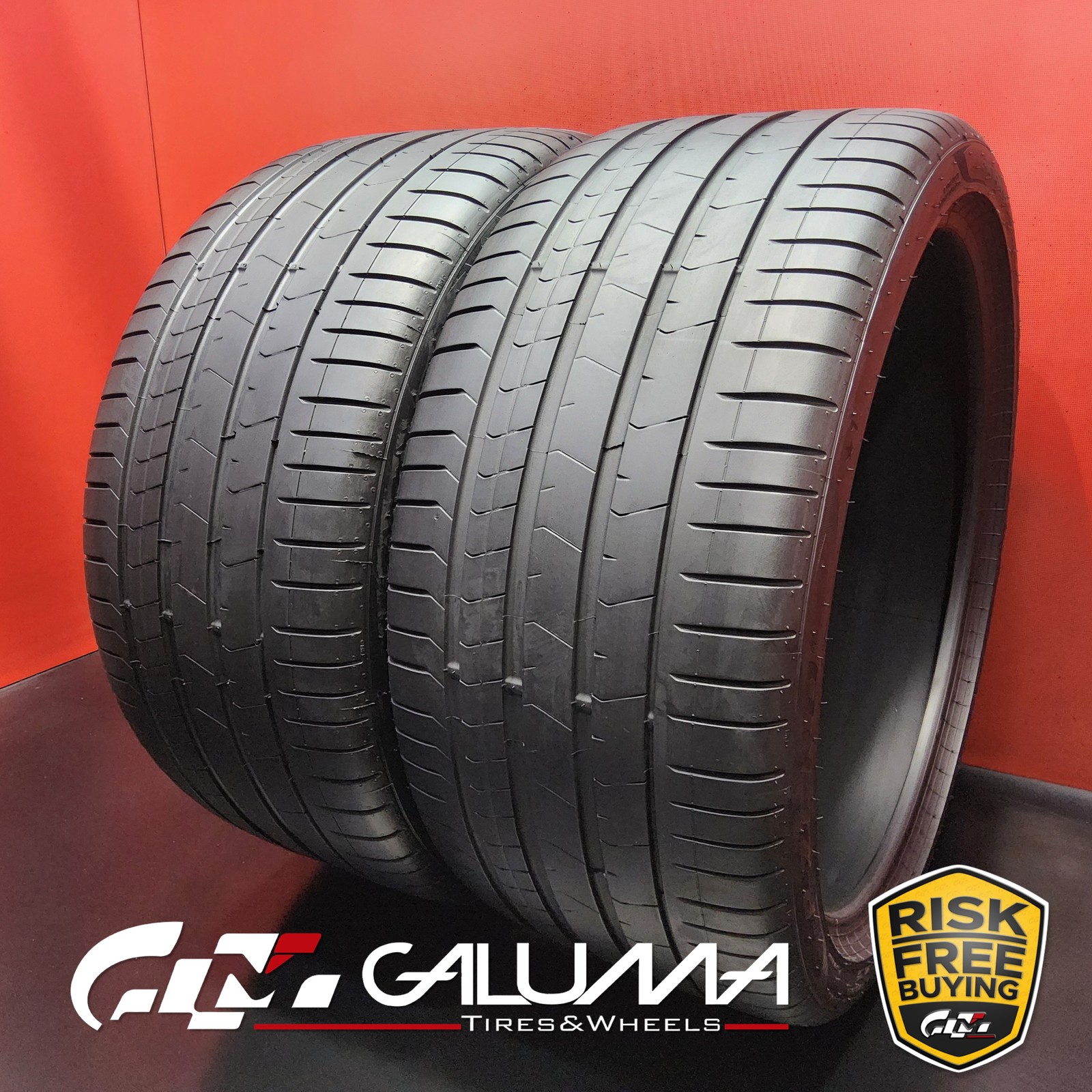 Set of 2 Tires Pirelli P-Zero (PZ4) ★1 XL 315/30R22 315/30/22 3153022 107Y 96219