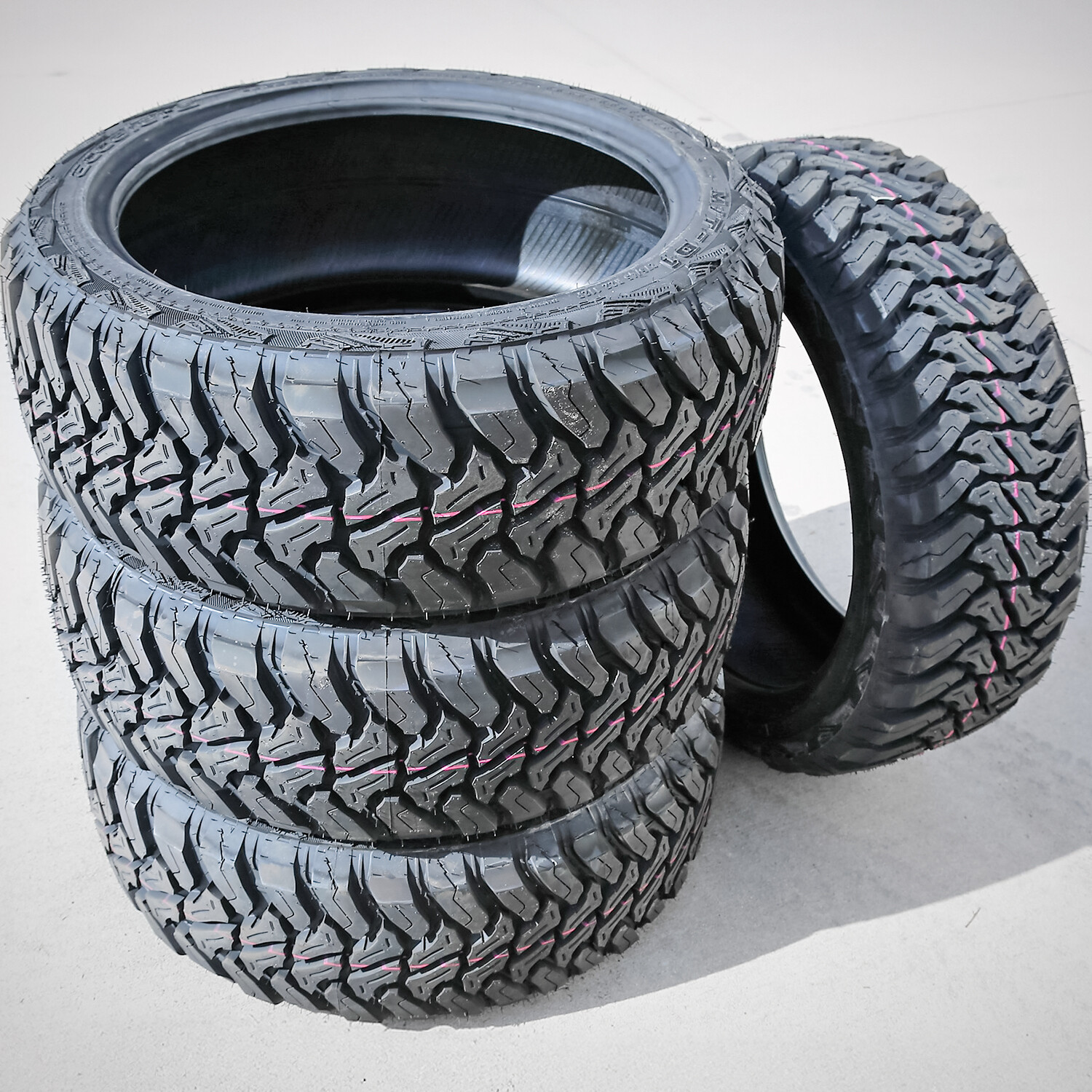 2 Tires Accelera M/T-01 275/45R22 112P MT Mud