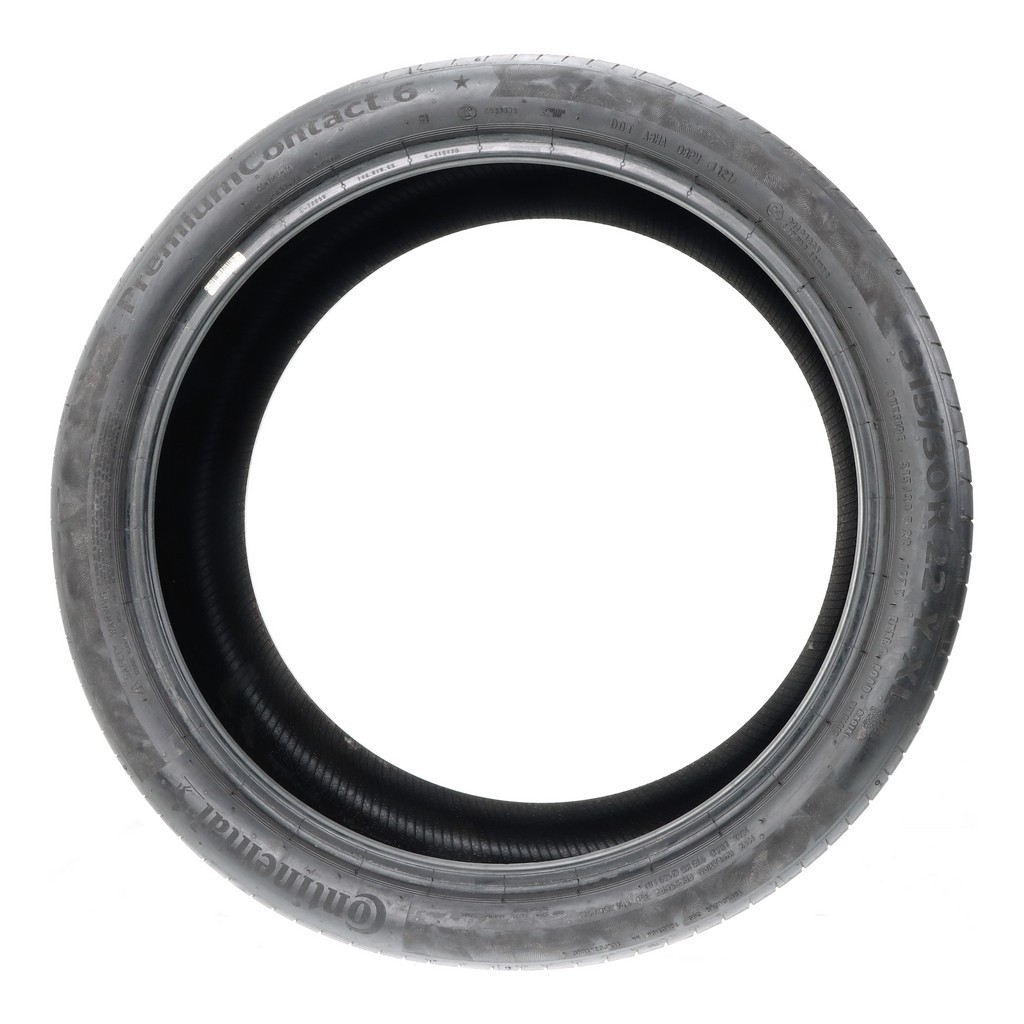 Set of (2) Used 315/30R22 Continental PremiumContact 6 107Y – 7/32