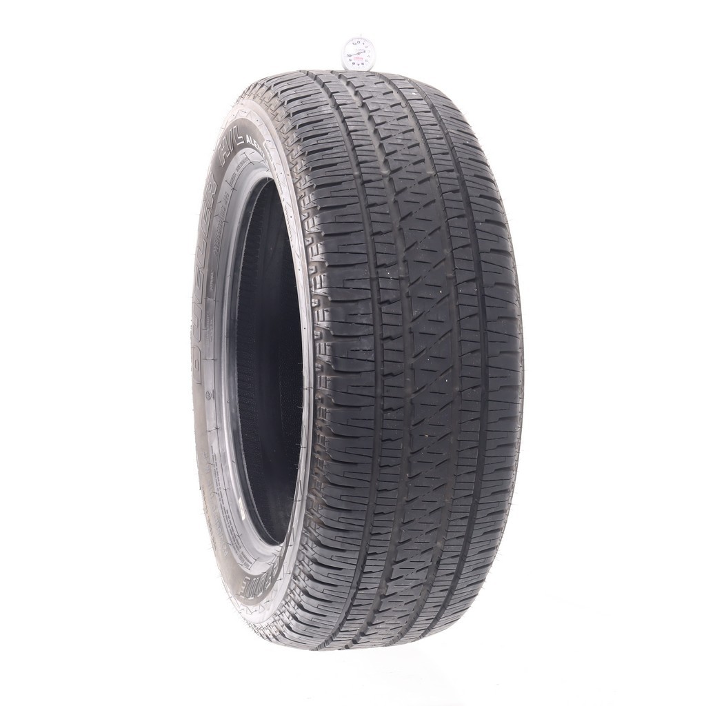 Set of (4) Used 275/55R20 Bridgestone Dueler H/L Alenza 111S – 9.5-11/32