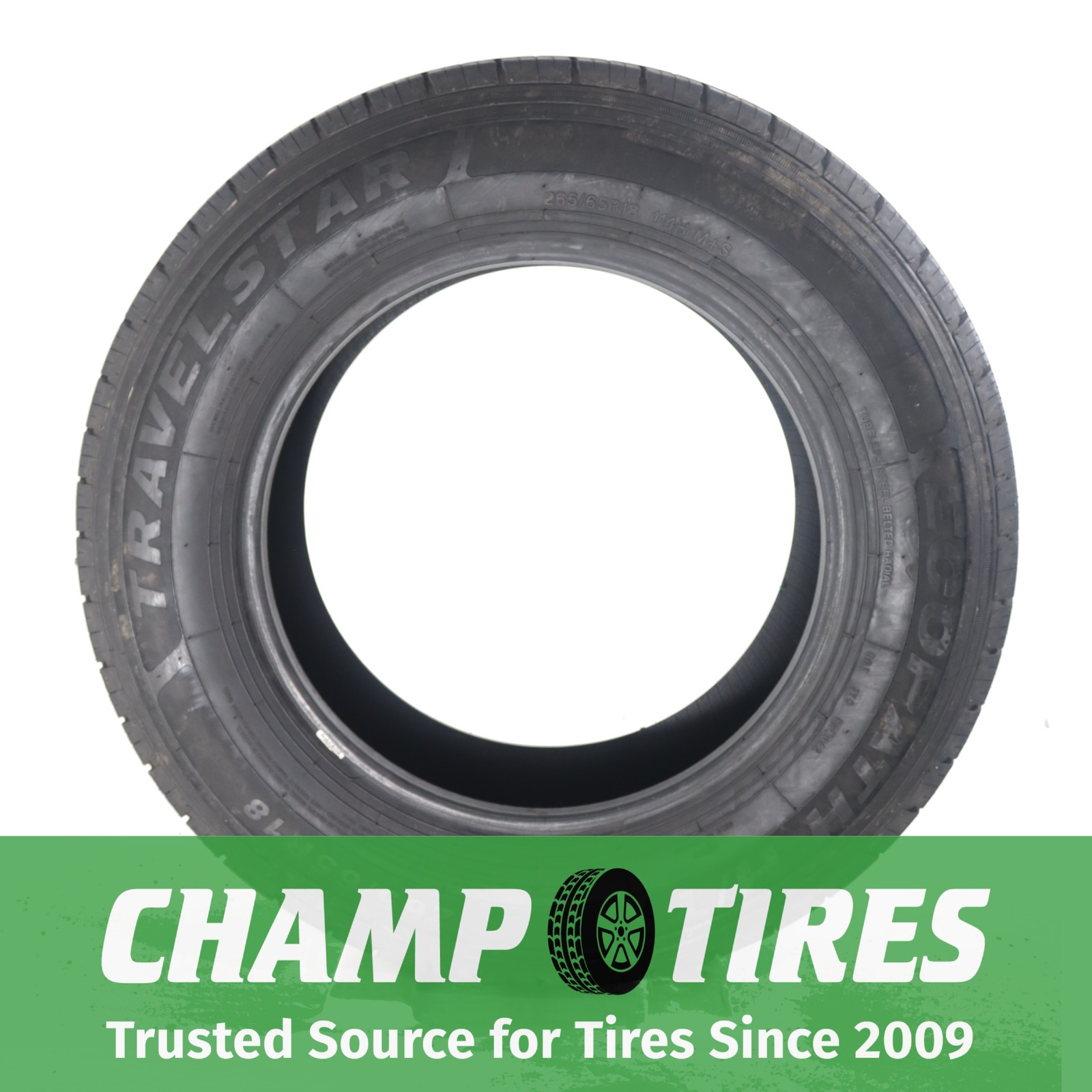 P265/65R18 Travelstar Ecopath H/T 114 H Used 11/32nds