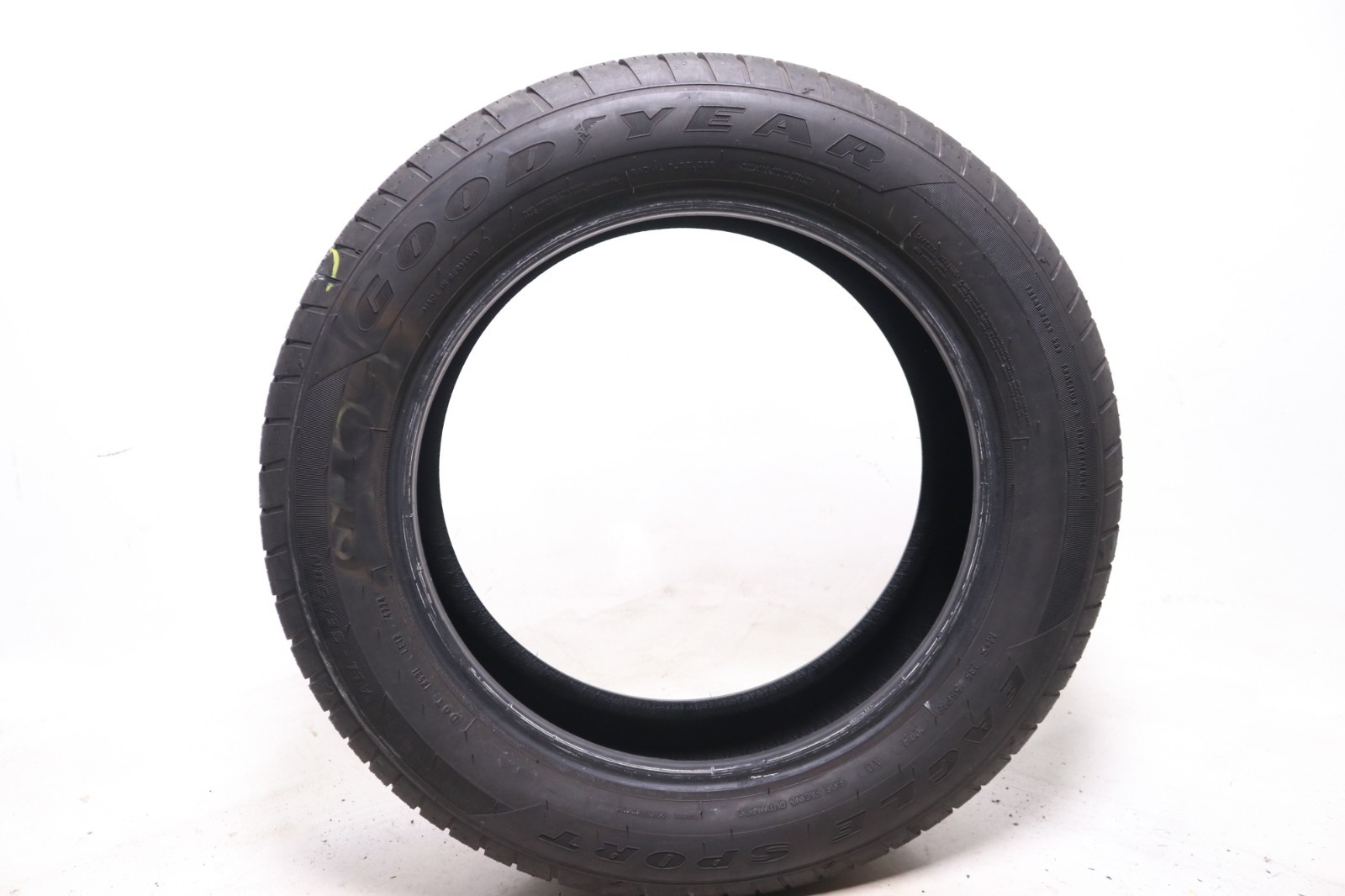 Set of 2 Used 235/55R18 Goodyear Eagle Sport AO – 100H – 8.5-9.5/32