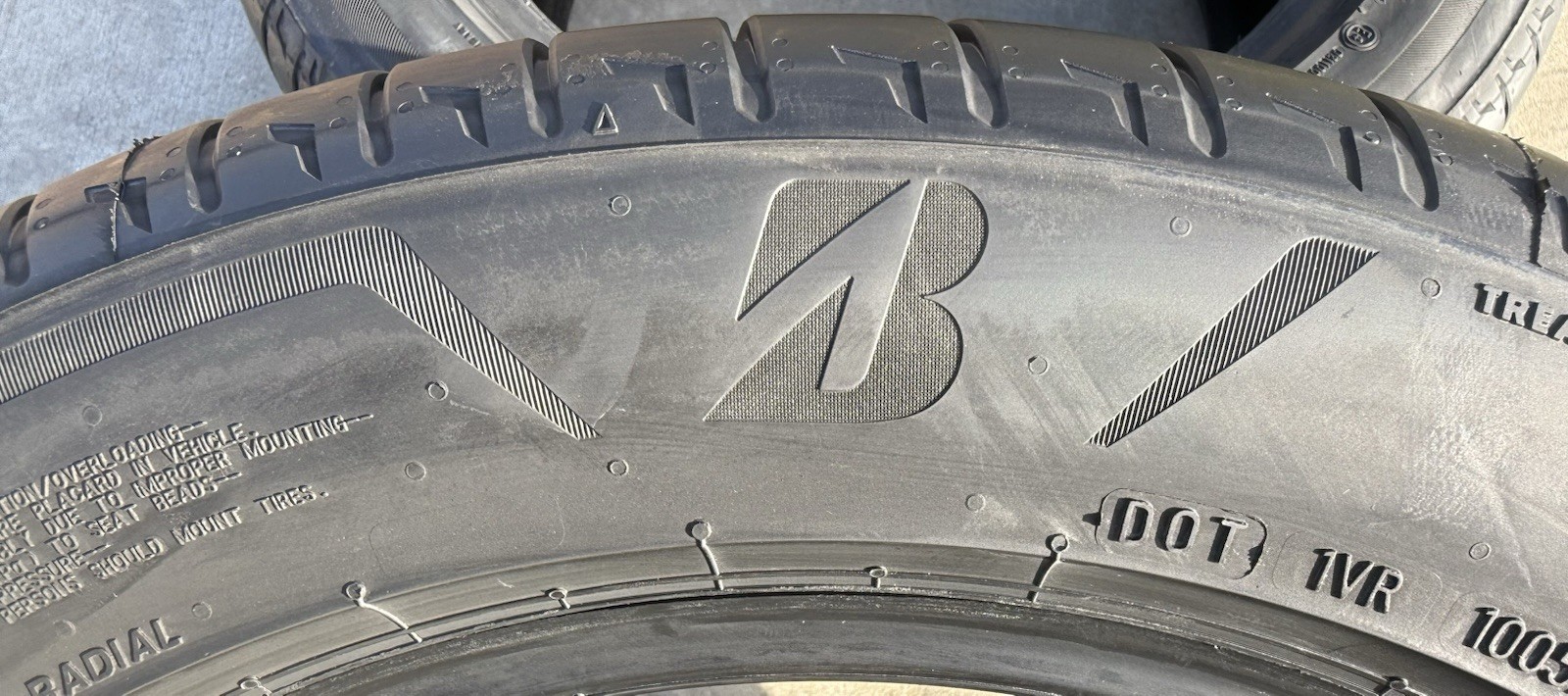 TWO BRAND NEW 275/45R18 Bridgestone Potenza Sport Tires Like Michelin Pilot 4S!
