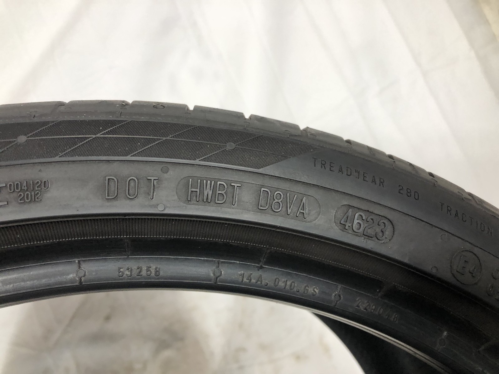 [1] Continental ContiSportContact 5P P285/30ZR19 285 30 19 Tire 6.5/32