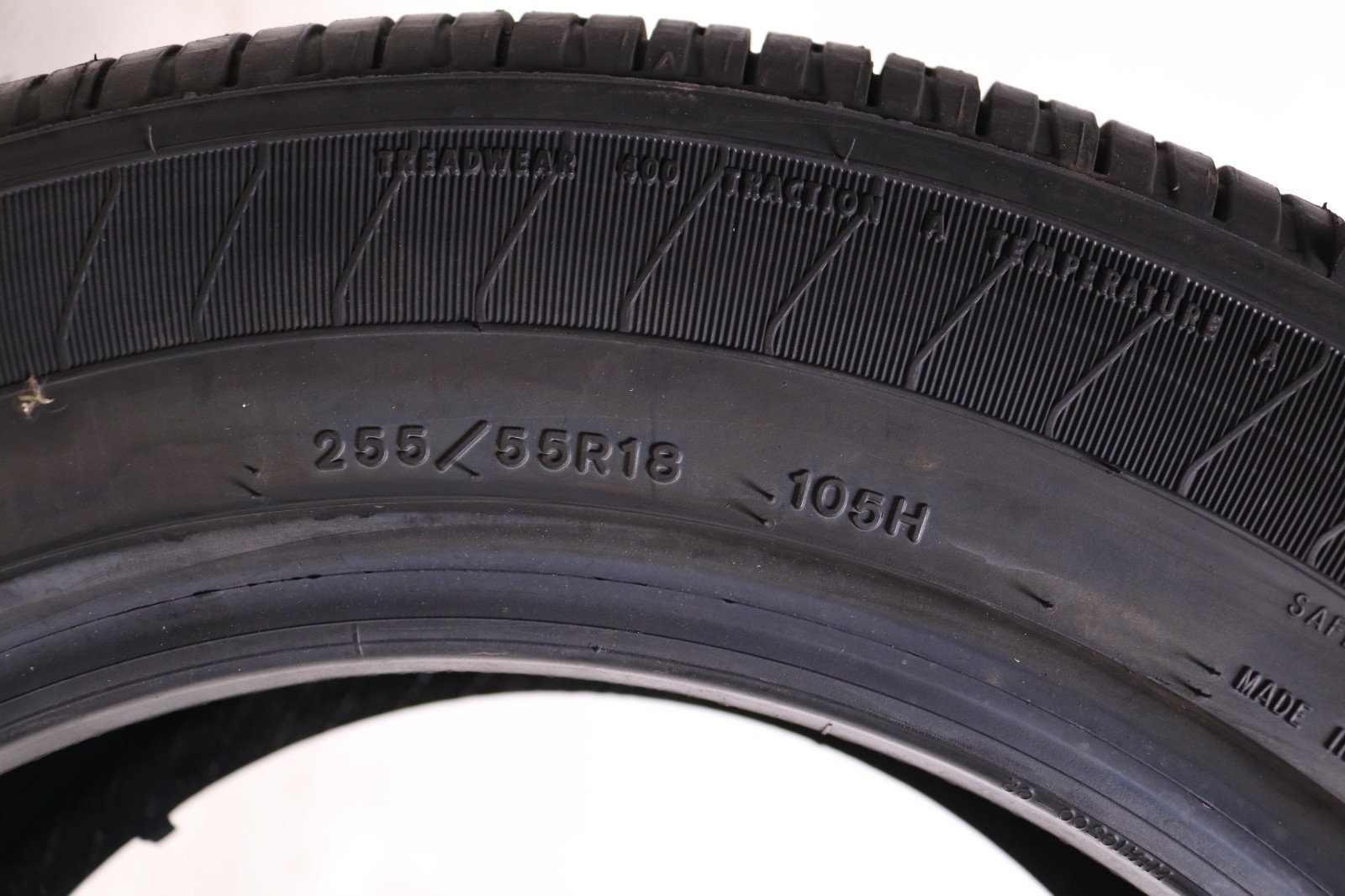 Set of 4 Take Off 255/55R18 Goodyear Eagle LS-2 – 105H – 10.5/32 No Repairs