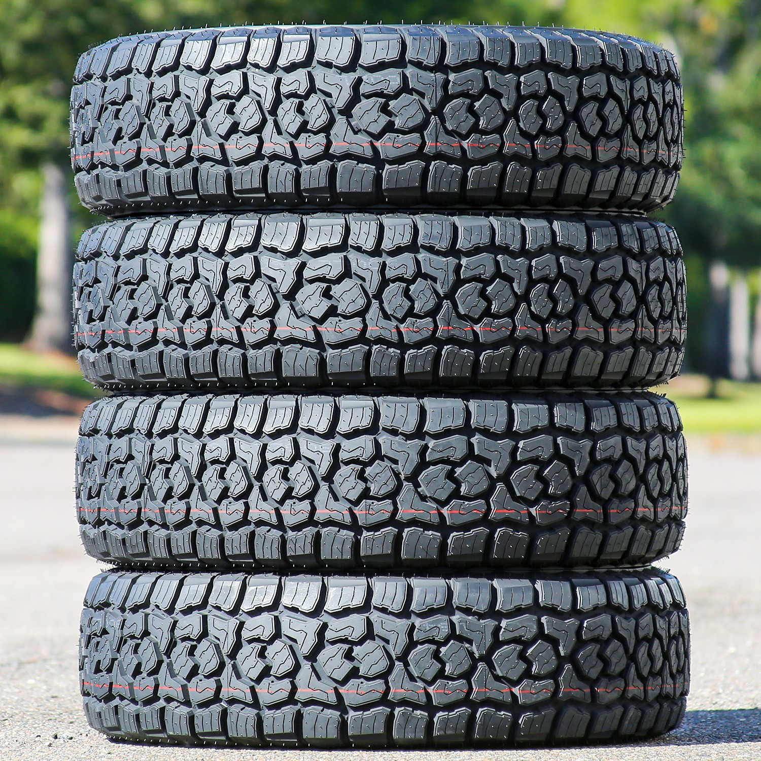 4 Tires Armstrong Tru-Trac AT II LT 265/70R18 Load E 10 Ply A/T All Terrain
