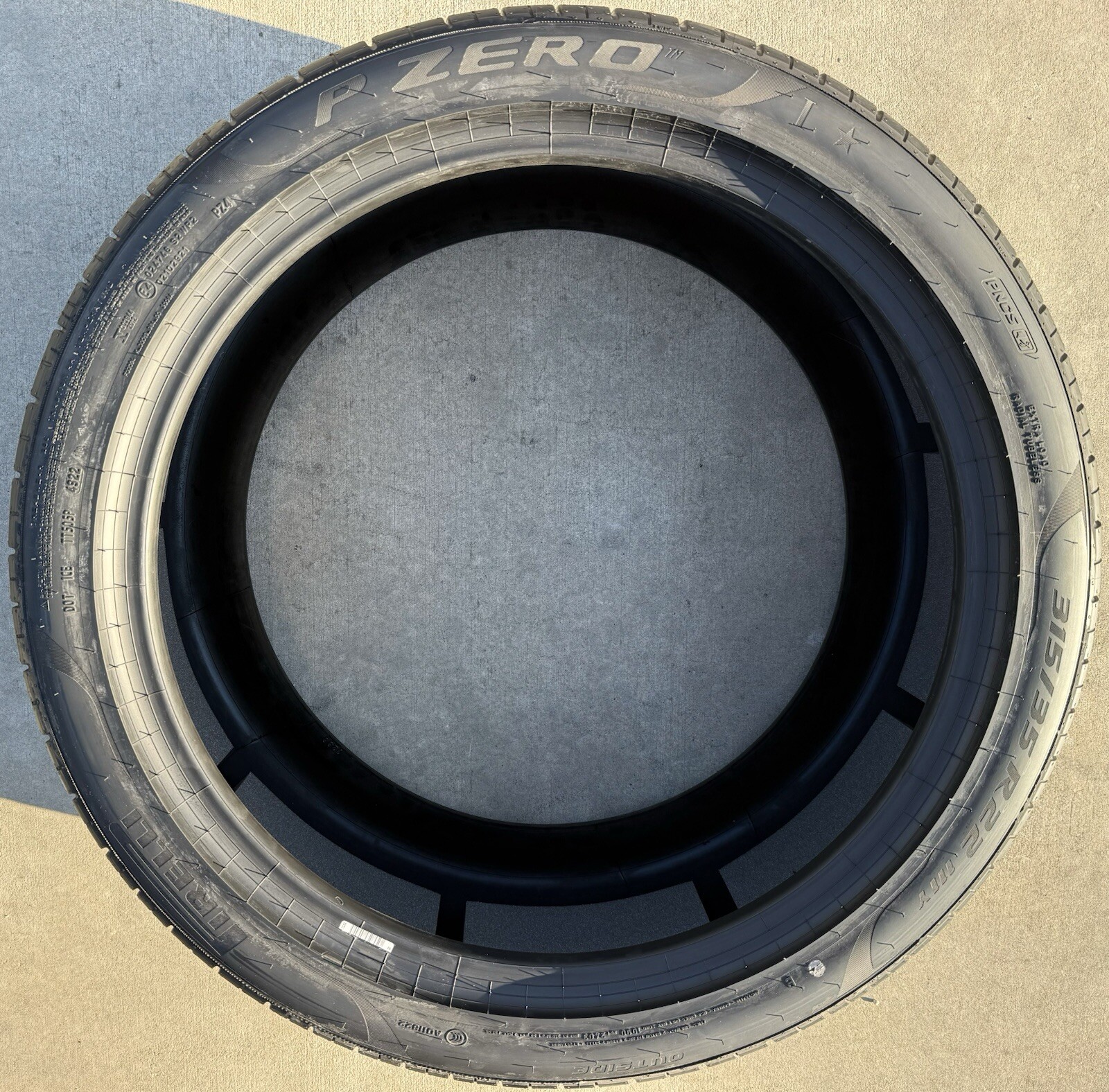 TWO BRAND NEW 315/35R22 111Y Pirelli P Zero PZ4 PNCS Foam BMW XM Hybrid Tires