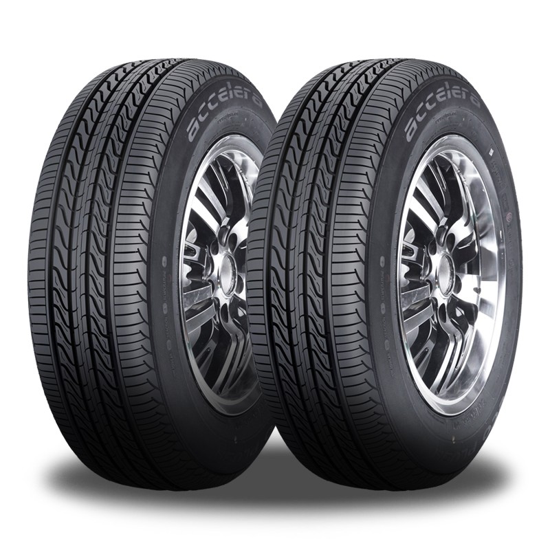 2 Accelera Eco Plush 175/60R15 81H 400AA All Season 45K Mileage Warranty Tires