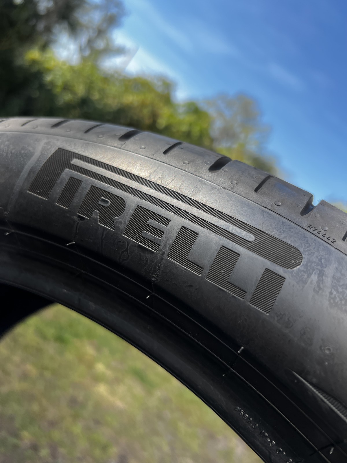 1 Tire Pirelli P Zero PZ4 Run Flat ★ BMW 315/35R22 111Y DOT.0423 7.25/32