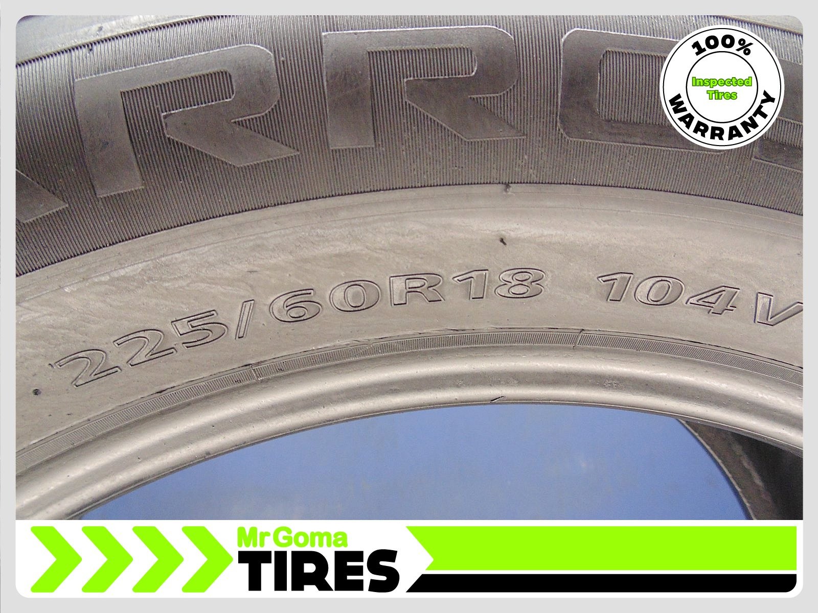 2 ARROYO ECO PRO A/S XL 255/60R18 USED TIRES 7.7/32 TREAD 255/60/18 104V 2556018