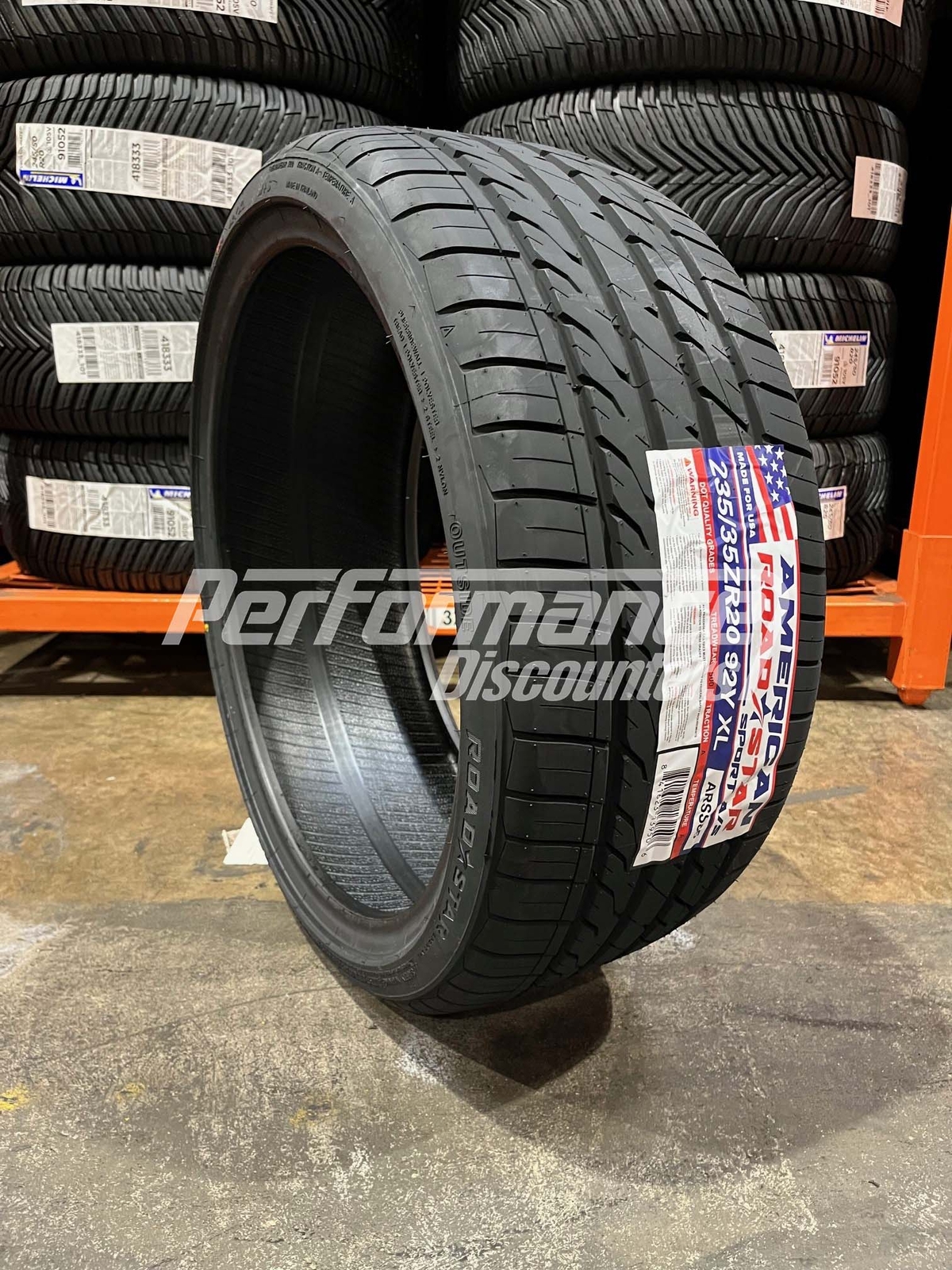 2 New American Roadstar Sport A/S Tires 235/35R20 92Y XL BSW 235 35 20 2353520