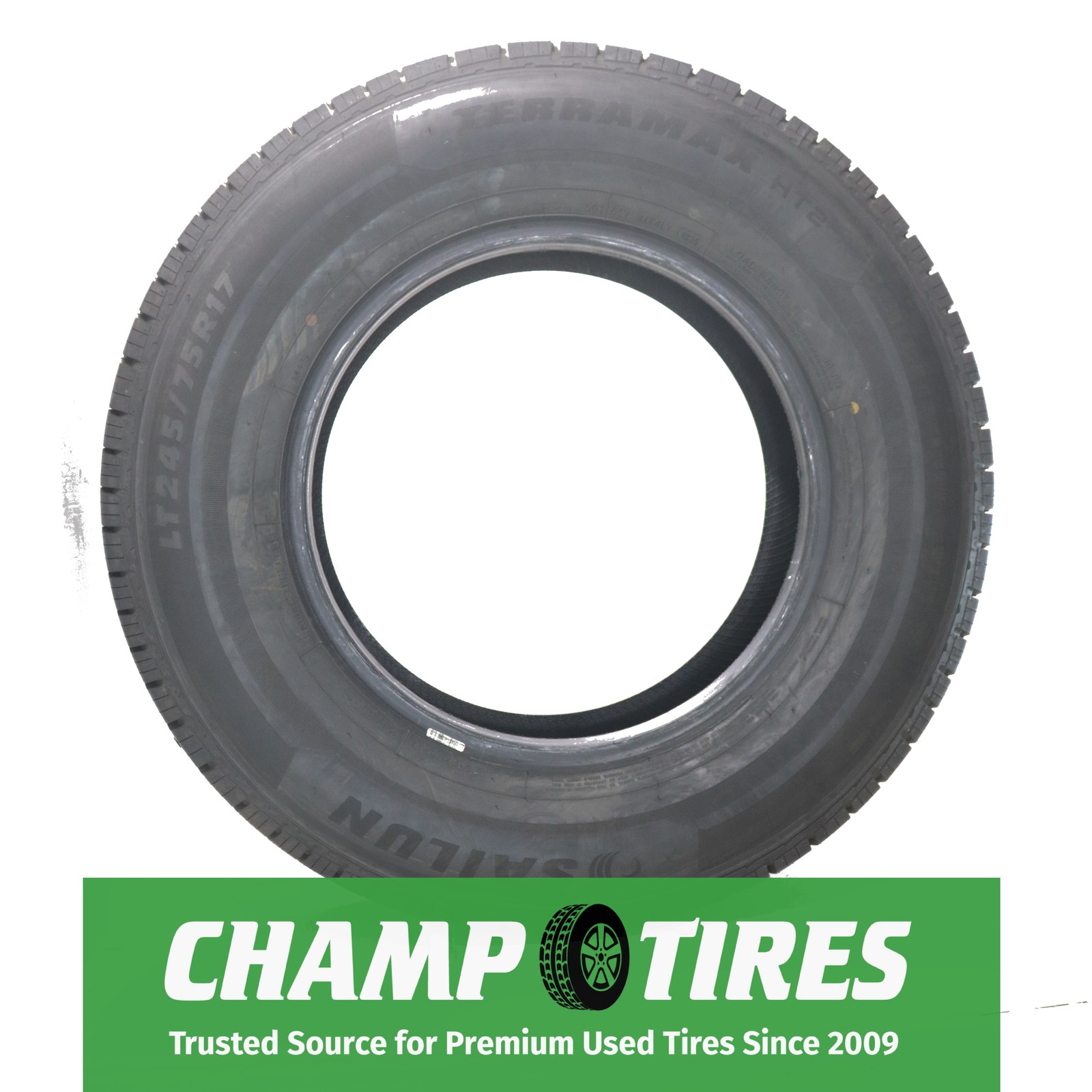 Set Of 2 LT245/75R17 Sailun Terramax HT2 121 S Used 14/32nds