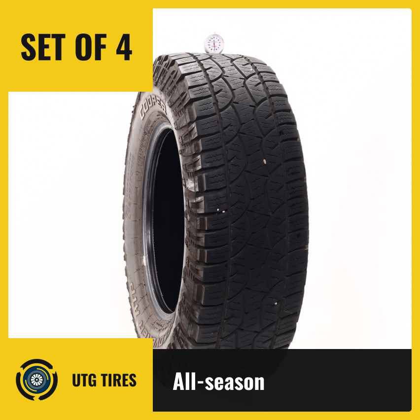 Set of (4) Used LT 275/70R18 Cooper Discoverer ATP II 125/122S – 6.5-7/32